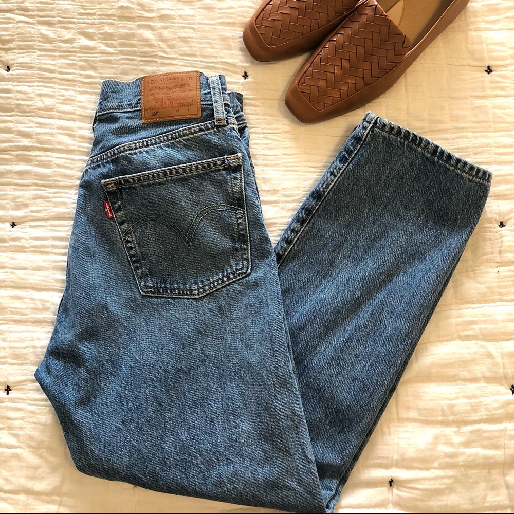 Levi's Premium 501 ORIGINAL CROPPED WOMEN'S JEANS